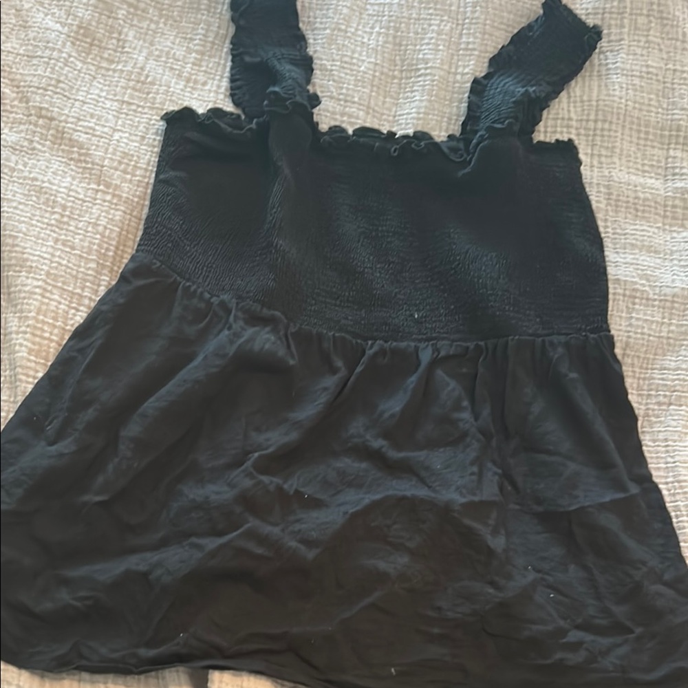 Black Sleeveless Top